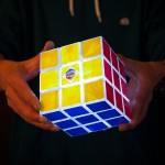 Rubiks Cube Würfel Lampe bei Radbag